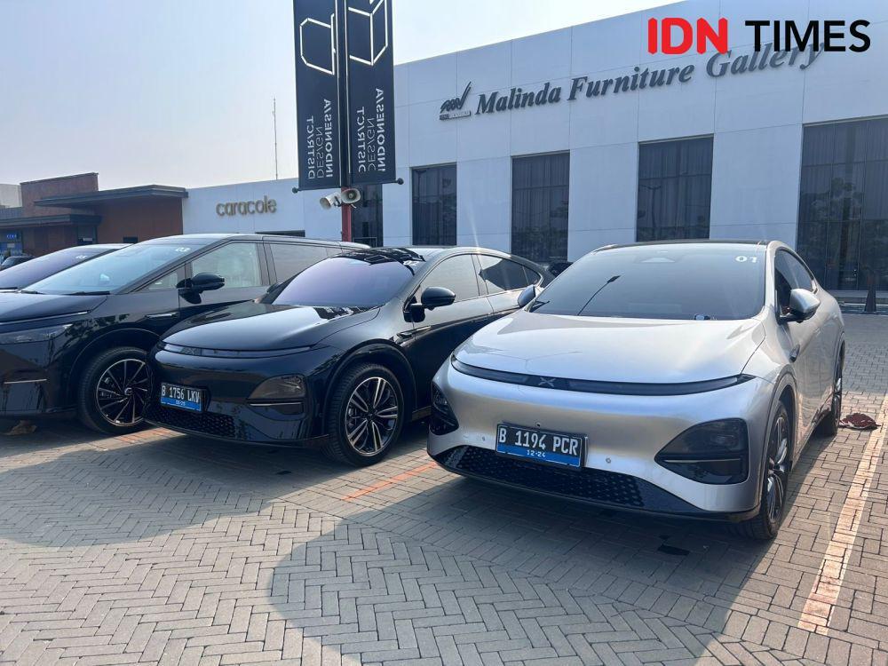 Tampilan Xpeng G6, SUV Listrik Bergaya Coupe Agresif