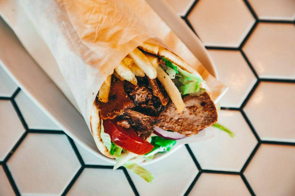 ilustrasi kebab 