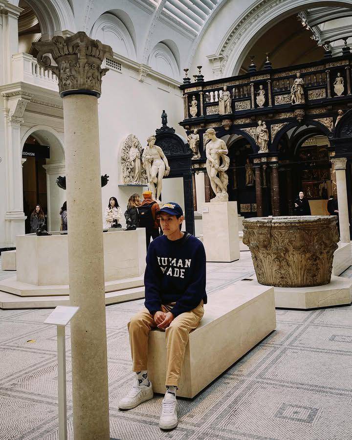 outfit road trip ala Billkin Putthipong (instagram.com/bbillkin)