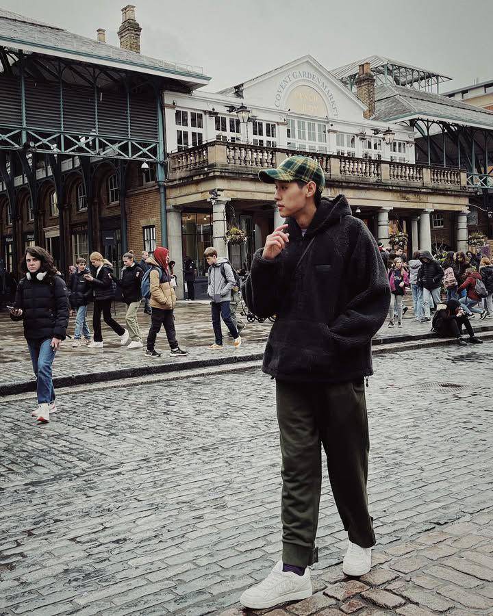 outfit road trip ala Billkin Putthipong (instagram.com/bbillkin)