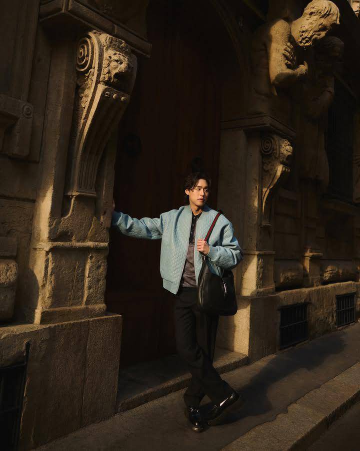 outfit road trip ala Billkin Putthipong (instagram.com/bbillkin)