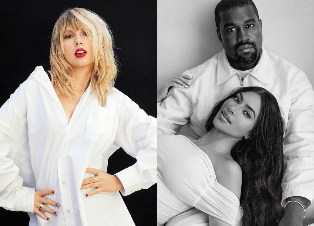 4 Lagu Taylor Swift yang Singgung Kanye West dan Kim Kardashian