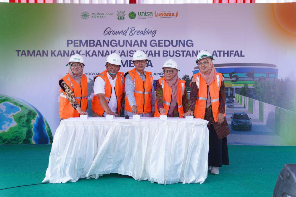 Mulai Dibangun, TK ABA Semesta Jadi Tonggak Baru Dunia Pendidikan