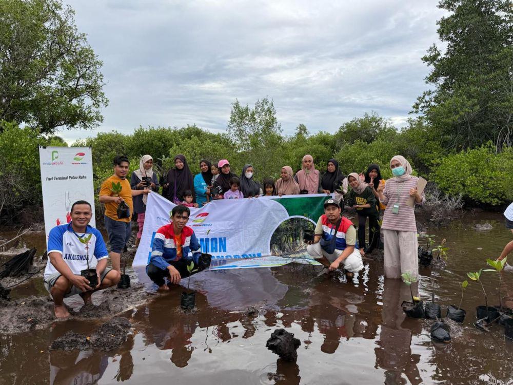 Lestarikan Lingkungan, Elnusa Petrofin Tiga Tahun Tanam 9.292 Pohon