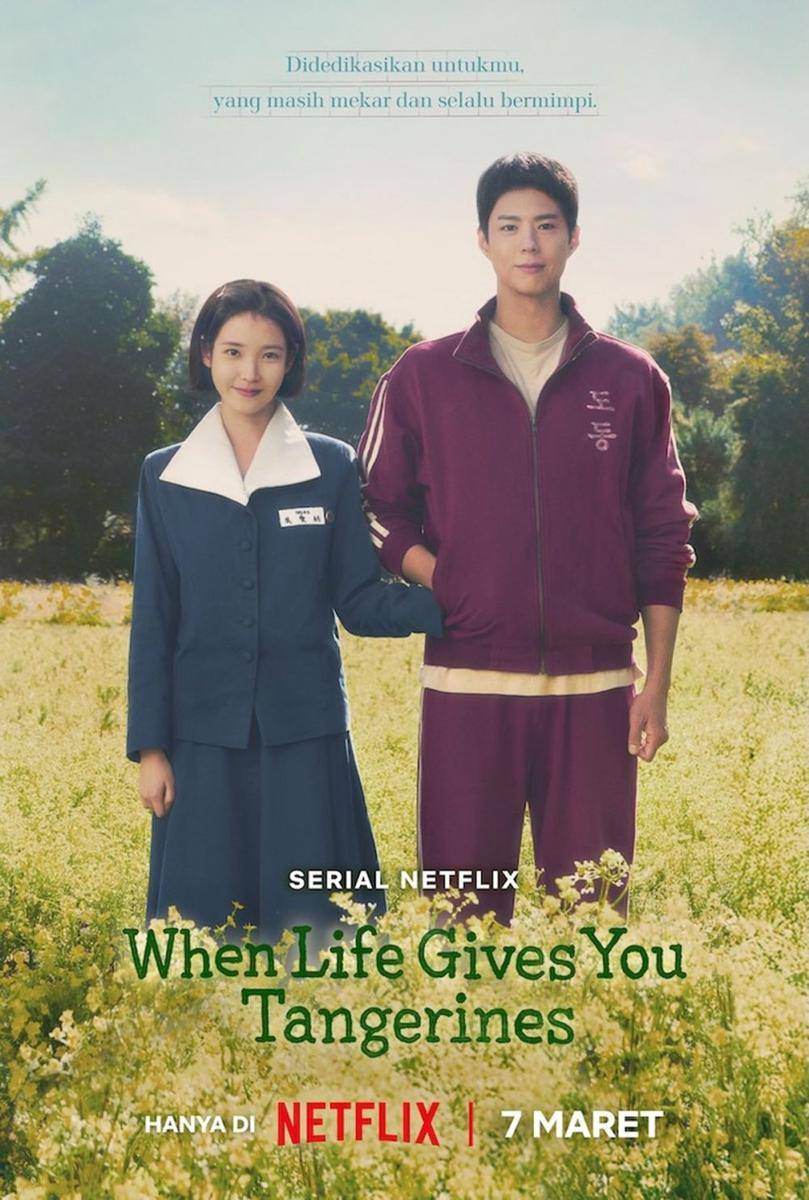 poster asli drama When Life Gives You Tangerines (dok. Netflix)