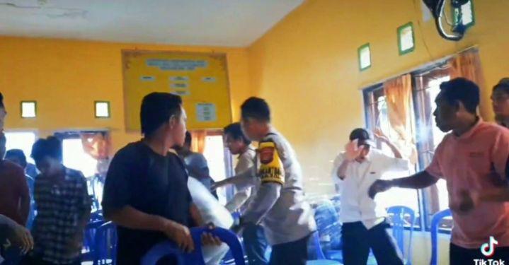 Pembentukan Pengurus Koperasi Merah Putih di Bima Berakhir Baku Hantam