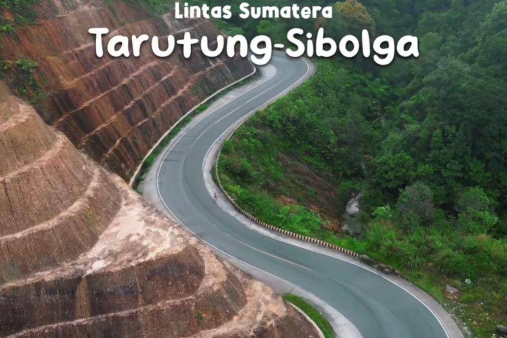 Cuplikan Jalan Tarutung-Sibolga (instagram.com/ceritasibolga)