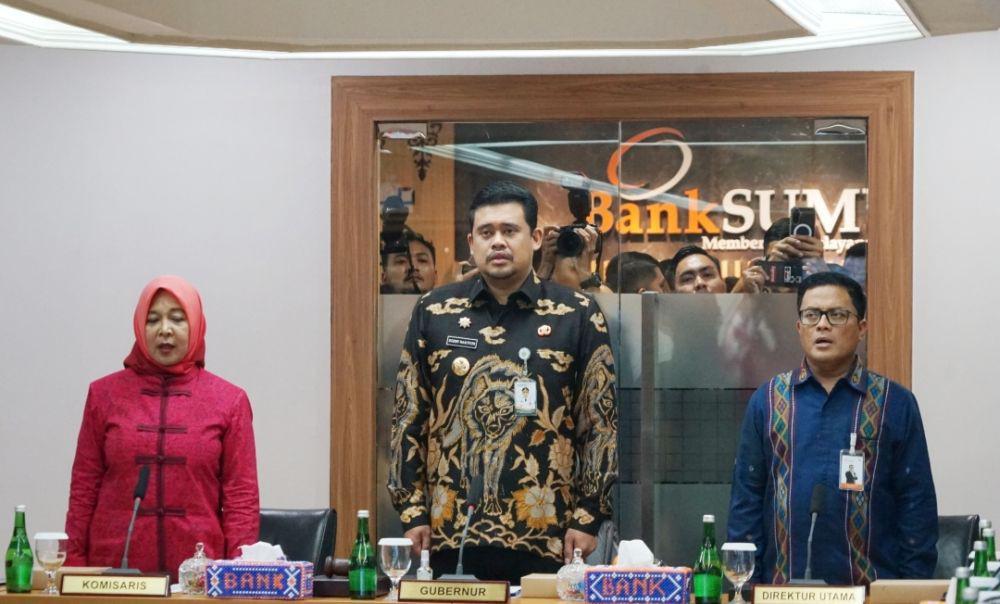 Eks Plt Gubernur dan Ketua Kadin Jadi Komisaris Bank Sumut