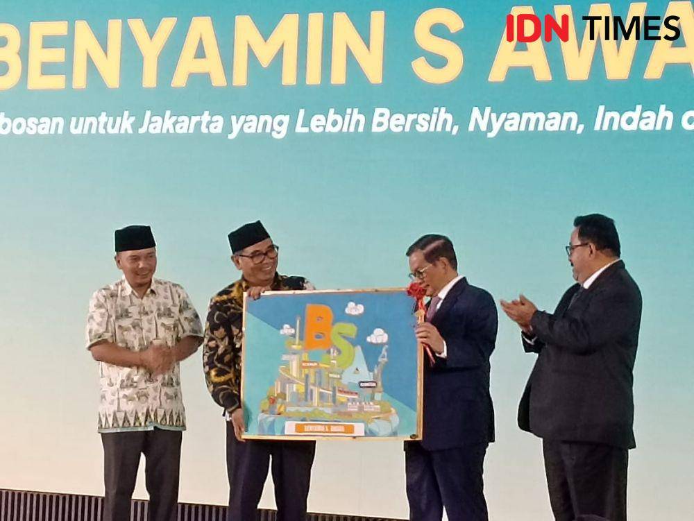 Gubernur DKI Jakarta Pramono Anung Luncurkan Benyamin S Award di Balai Kota, Selasa (3/6/2025)/ IDN Times Dini Suciatiningrum