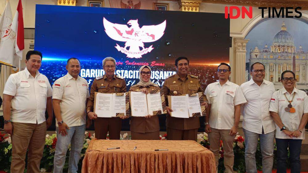 GAN Gandeng Tiga Kepala Daerah Sulsel Percepat Koperasi Merah Putih
