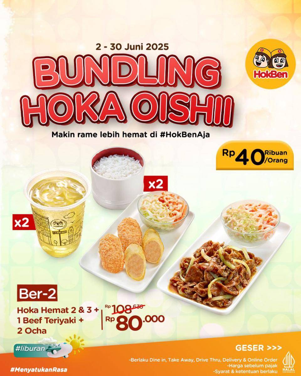 Promo HokBen Juni 2025 (instagram.com/hokben_id)