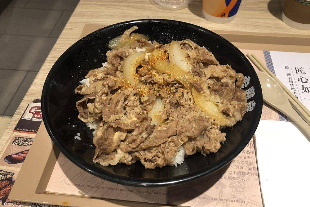 ilustrasi gyudon (commons.wikimedia.org/N509FZ)