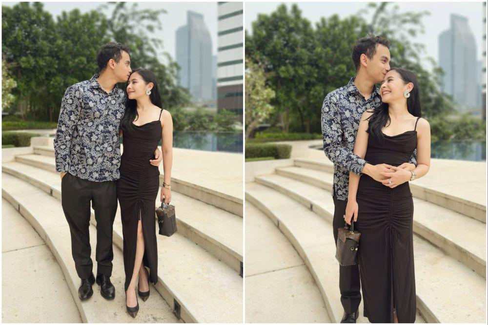 7 Potret Prilly saat ke Kondangan bareng Kekasih, Tampil Menawan!