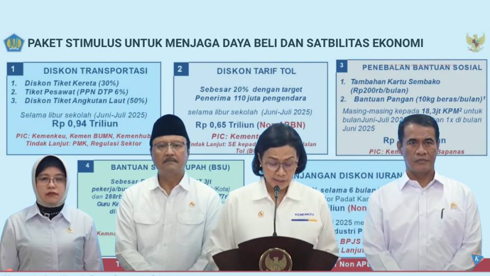 LIVE - Sri Mulyani Umumkan 5 Paket Stimulus Ekonomi, Alokasikan Anggaran Rp 24,44 Triliun