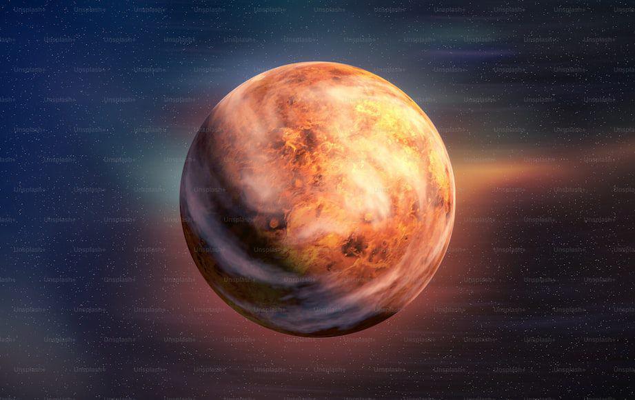 ilustrasi planet Venus (unsplash.com/Muhammad Nohasi)