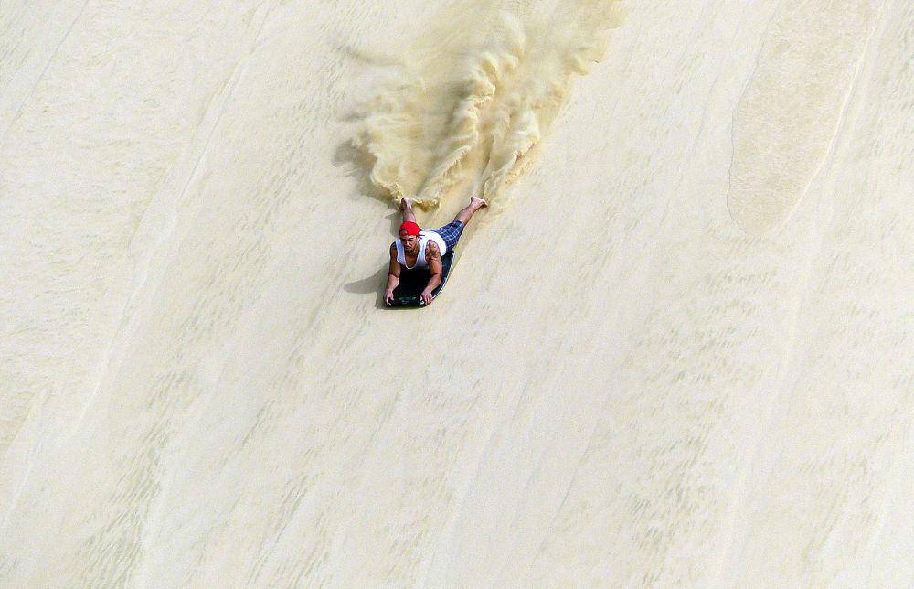Te Paki Sand Dunes (commons.wikimedia.org/Bernard Spragg. NZ)