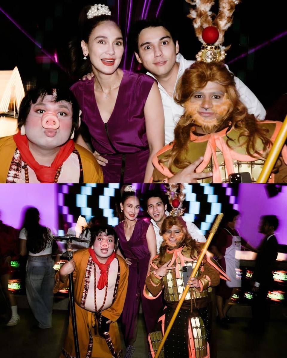 OOTD Artis di Aries Party Bertemakan 90’s TV Shows (instagram.com/lunamaya)
