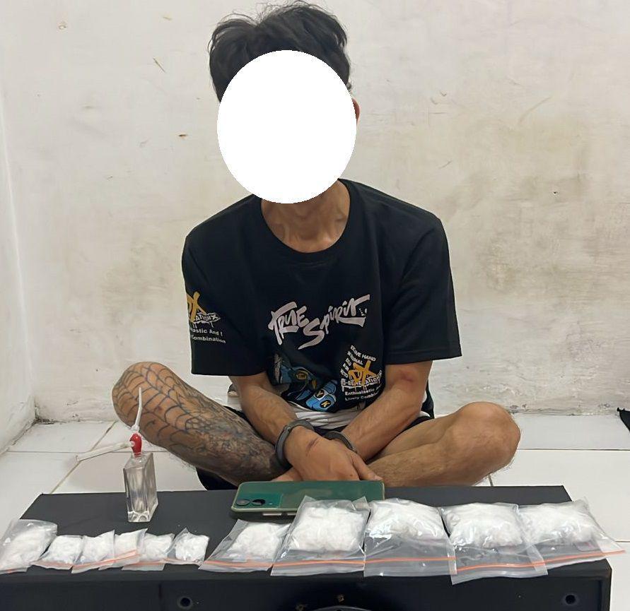Simpan 11 Paket Sabu dalam Speaker, Pemuda di Padang Ditangkap