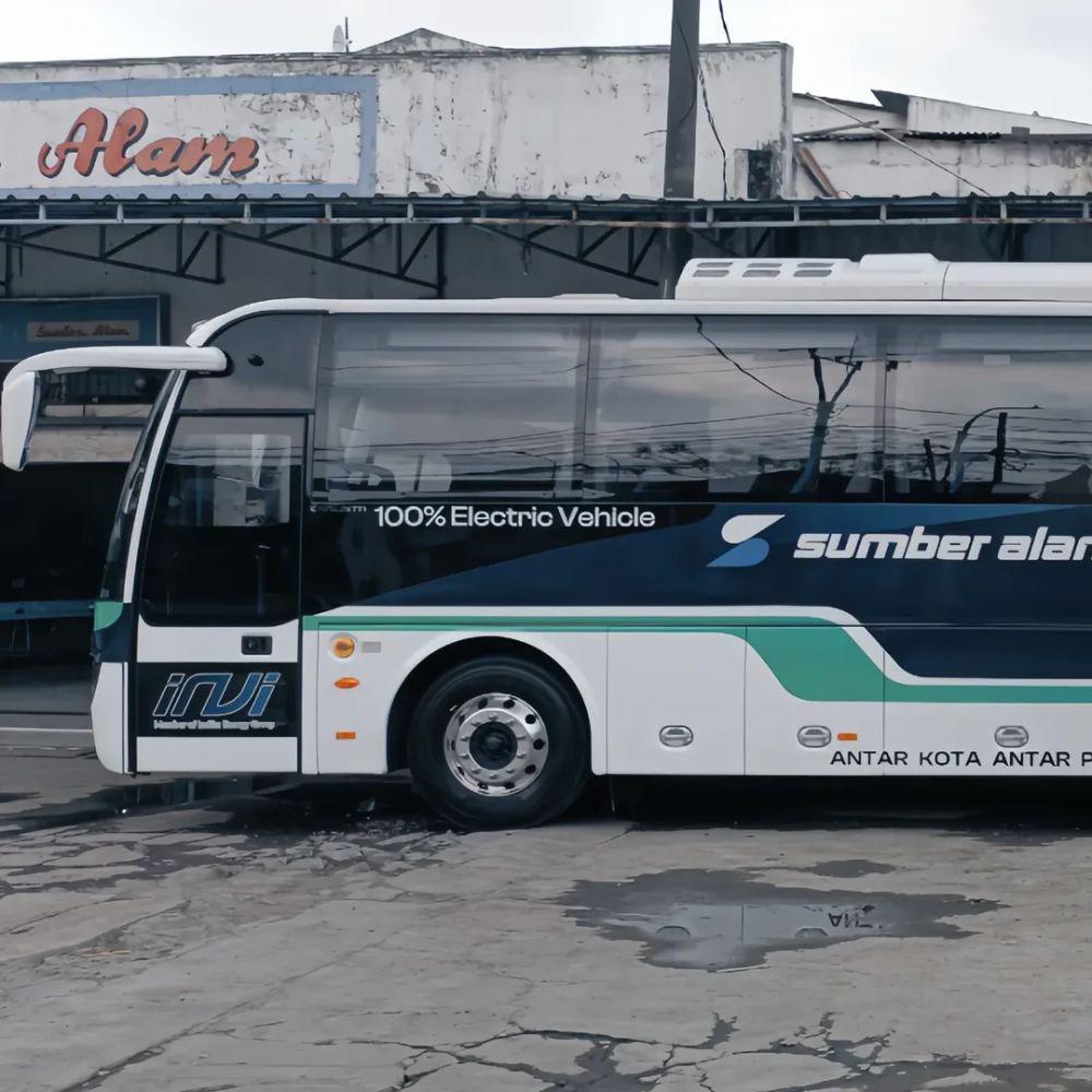 Spesifikasi Bus Listrik Sumber Alam, Kapasitasnya Besar