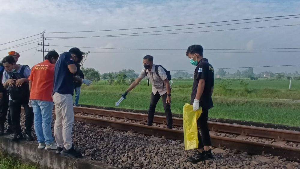 Polisi lakukan olah TKP di lokasi kejadian. IDN Times/ Bramanta Pamungkas