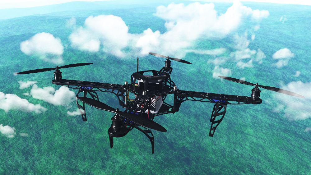 Ilustrasi drone (freepik.com/kjpargeter)
