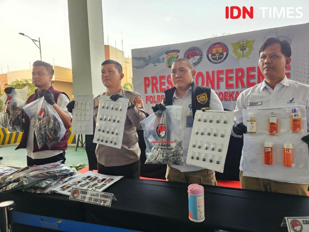 Polisi Ungkap Produksi Home Industry Vape Etomidate di Tangerang
