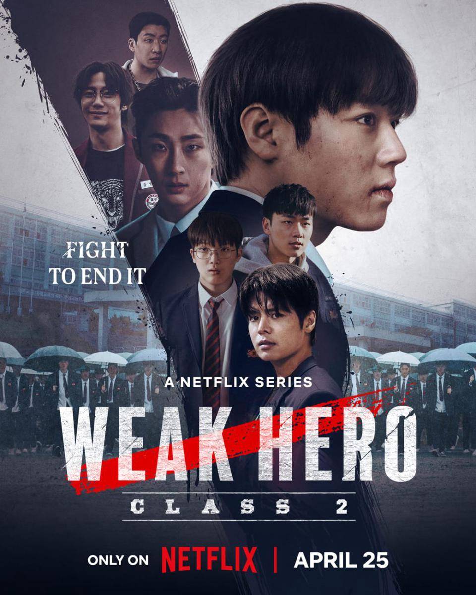 poster drama Weak Hero Class 2 (x.com/NetflixKR)