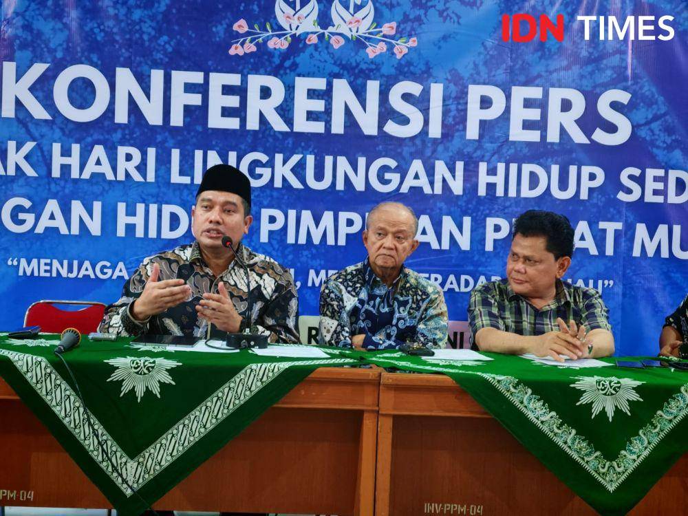 BPKH Bareng Muhammadiyah Kampanyekan Haji Ramah Lingkungan (IDN Times/Ilman Nafi'an)