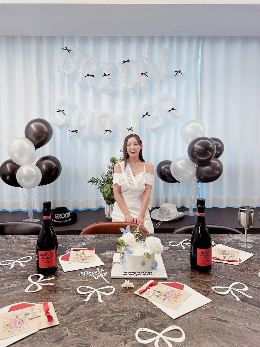 potret bridal shower Min eks miss A (instagram.com/therealminnn)