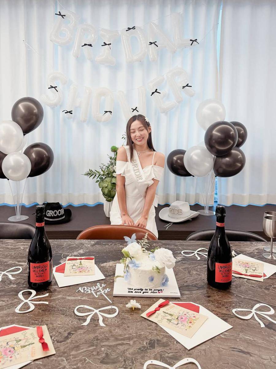 potret bridal shower Min eks miss A (instagram.com/therealminnn)