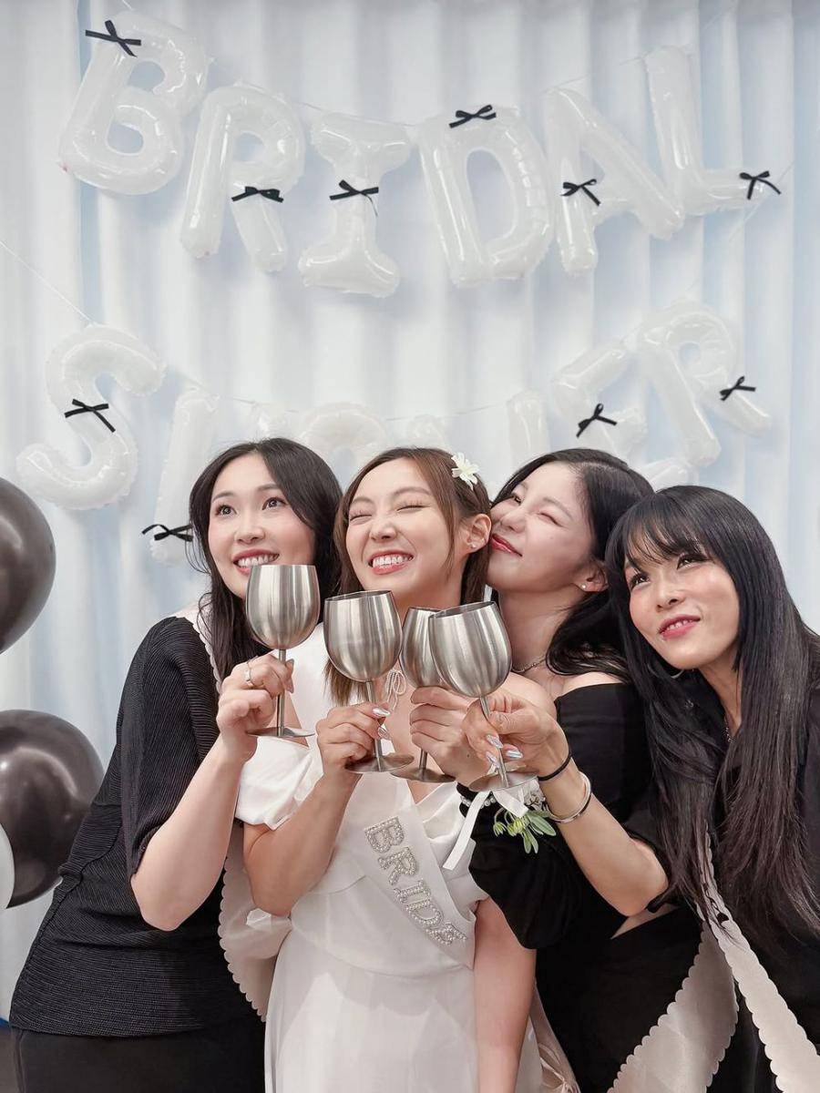 potret bridal shower Min eks miss A (instagram.com/therealminnn)