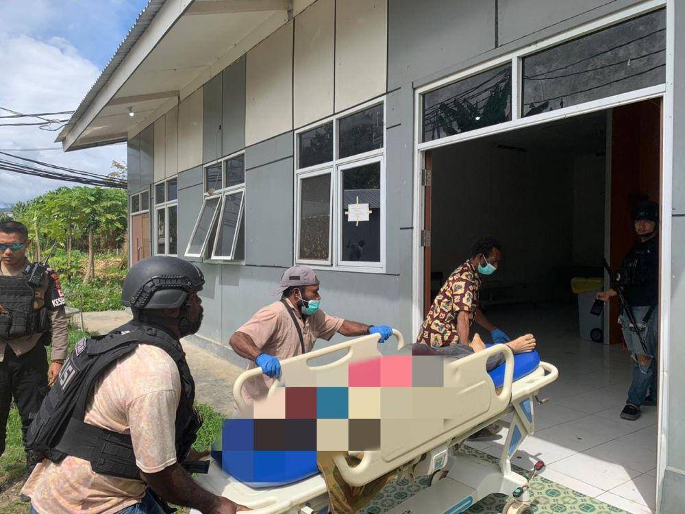 KKB pimpinan Egianus Kogoya menembak dua pekerja bangunan di Kampung Kwantapo, Distrik Asotipo, Kabupaten Jayawijaya, Papua pada Rabu (4/6/2025). (Dok. Satgas Damai Cartenz)