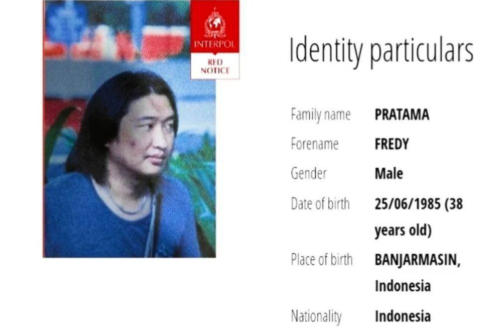 Buronan gembong narkotika internasional, Fredy Pratama. (Divisi Humas Polri)