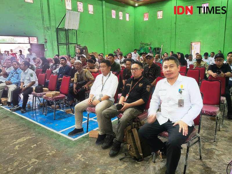 Peserta rapat penegasan batas wilayah delineasi IKN di Kukar (IDN Times/Ervan)