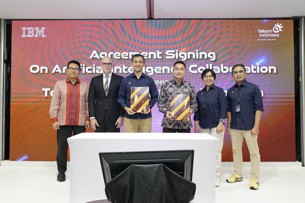 Telkom Gandeng IBM watsonx Hadirkan Platform Sovereign AI