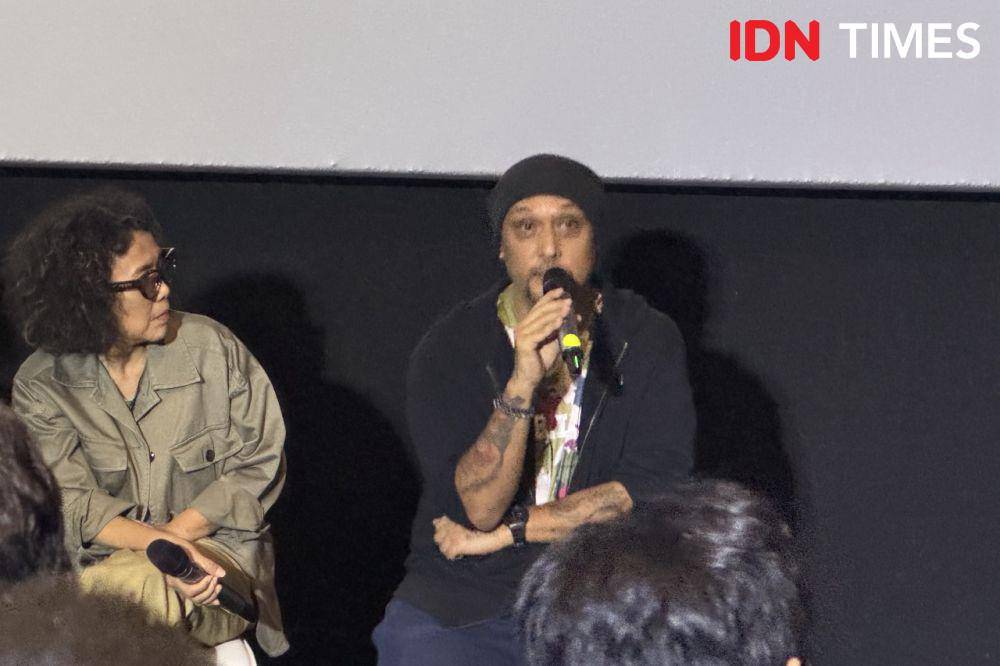 tim produksi film Believe - Takdir, Mimipi, Keberanian pada Selasa (3/6/2025) (IDN Times/Elizabeth Chiquita)