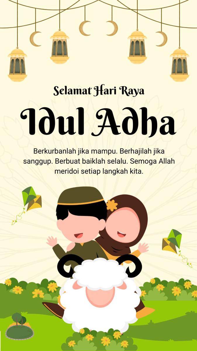 poster Idul Adha 2025 (canva.com/Femoza Studio)