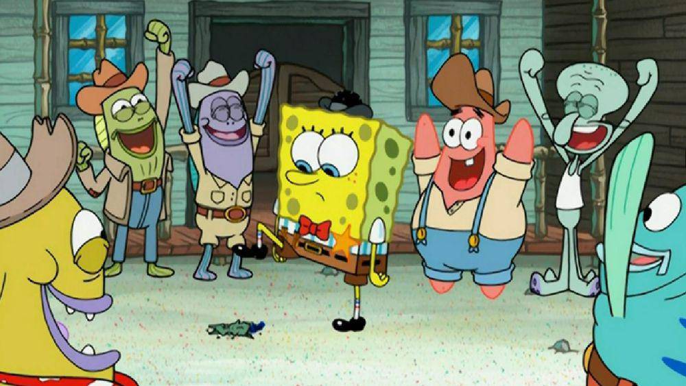 SpongeBuck melawan Dead Eye Plankton (dok. Nickelodeon/SpongeBob SquarePants)