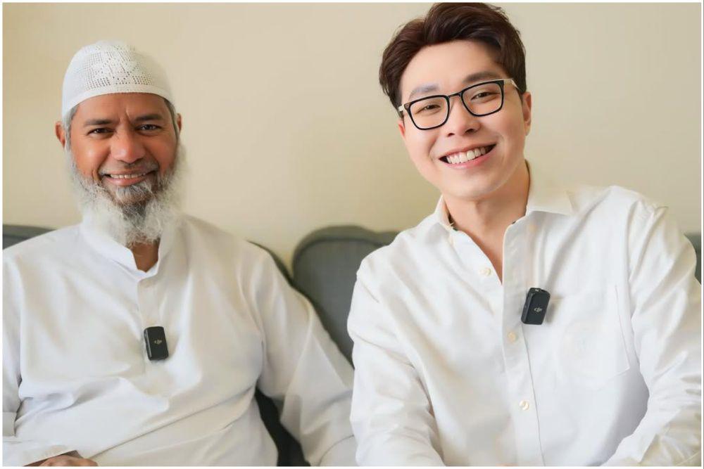 7 Potret Richard Lee Berjumpa Zakir Naik, Berburu Ilmu Agama