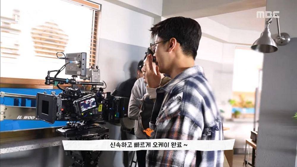 momen behind the scene film Hi-5 (dok. YouTube/ MBCdrama)