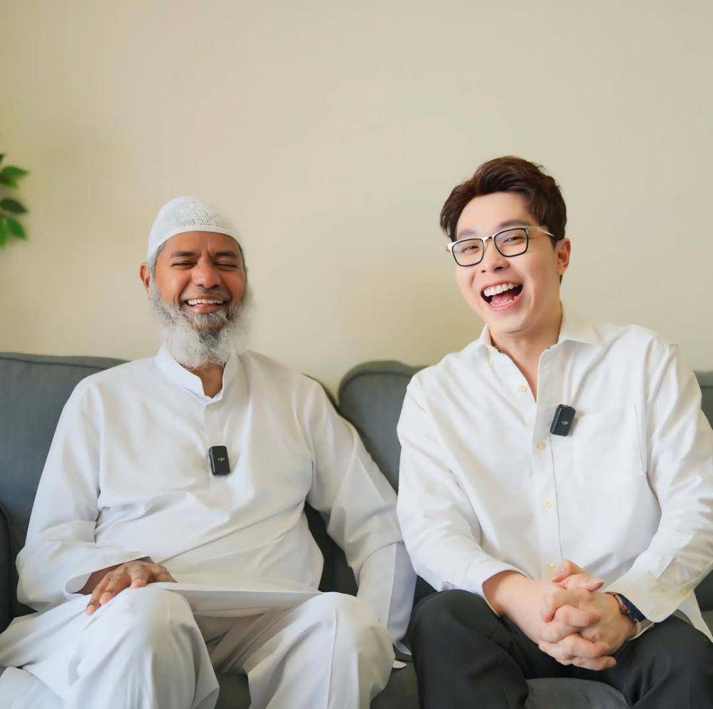 potret dr. Richard Lee dan ustaz Zakir Naik (instagram.com/dr.richard_lee)