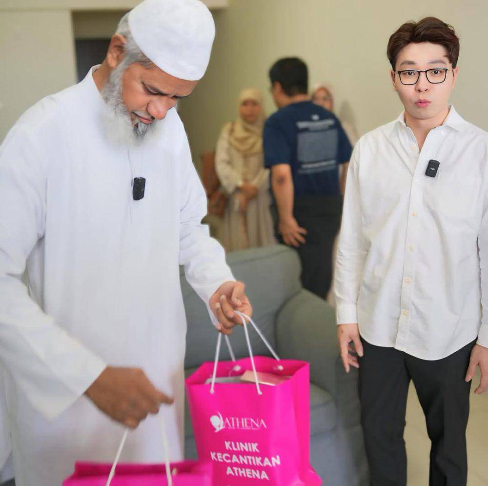 potret dr. Richard Lee dan ustaz Zakir Naik (instagram.com/dr.richard_lee)