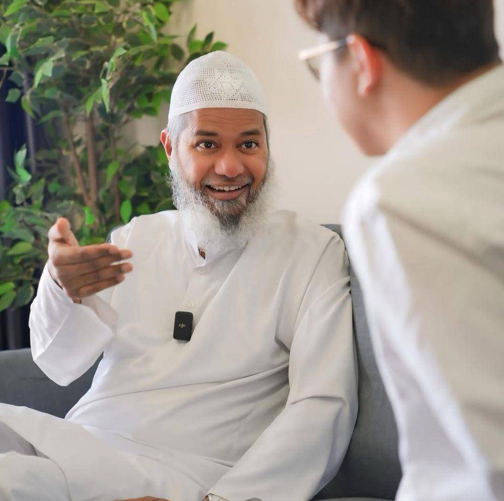 potret dr. Richard Lee dan ustaz Zakir Naik (instagram.com/dr.richard_lee)