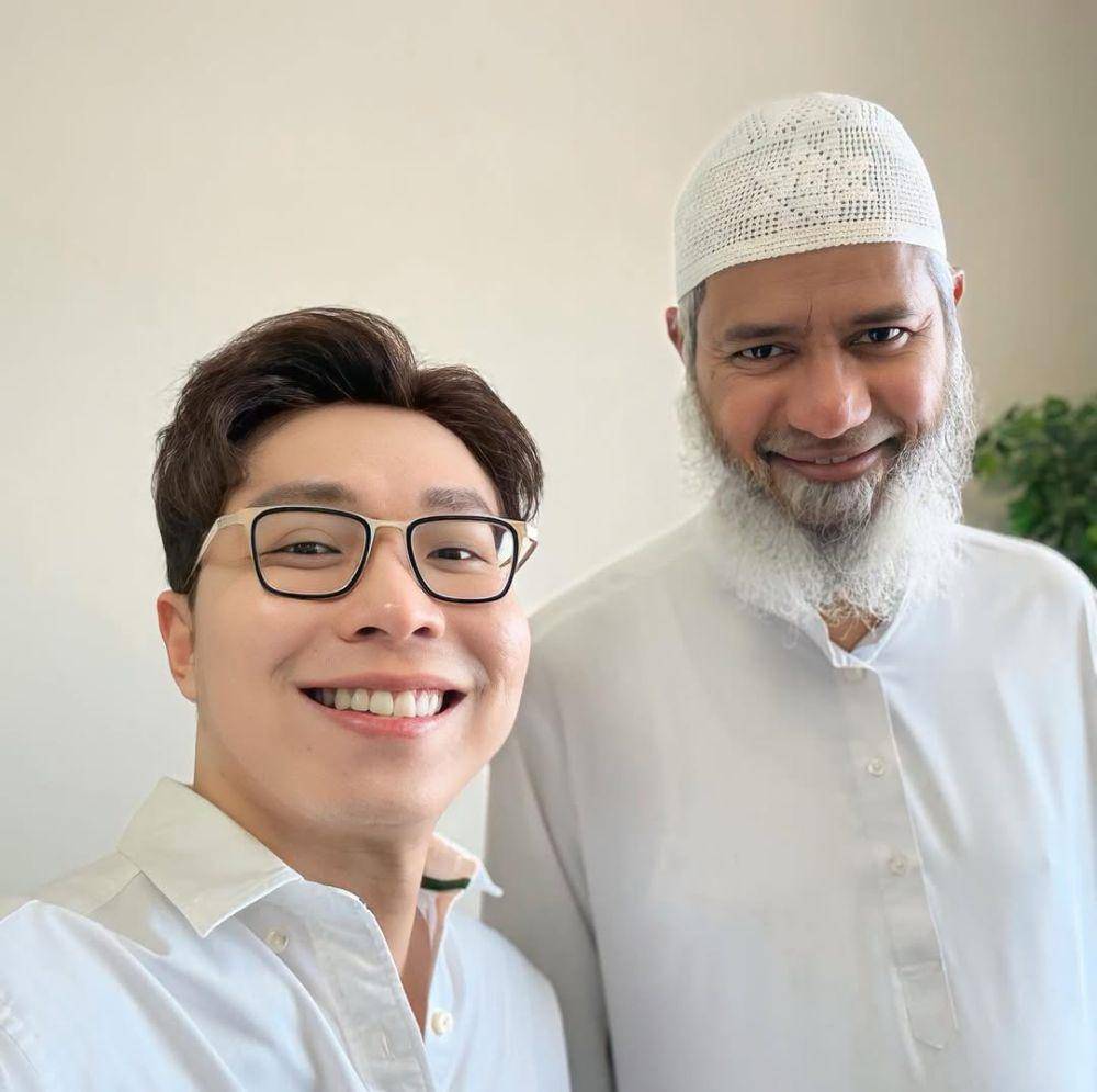 potret dr. Richard Lee dan ustaz Zakir Naik (instagram.com/dr.richard_lee)