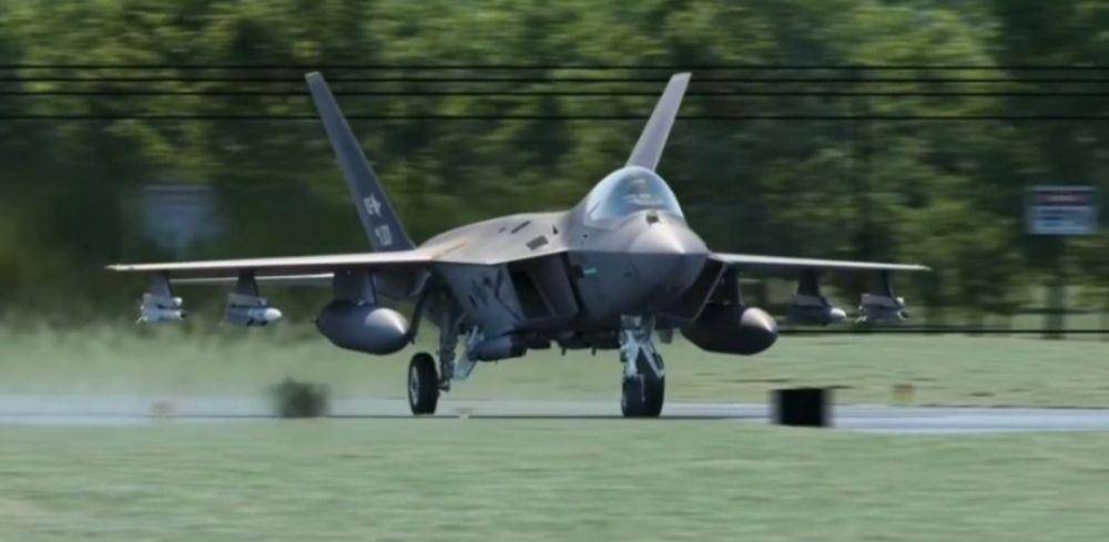Prototipe jet tempur KFX/IFX yang diluncurkan pada 2021. (Tangkapan layar YouTube Military Modeler)