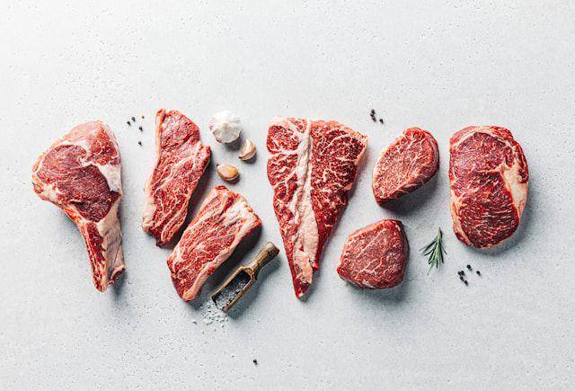 Ilustrasi daging sapi (unsplash.com/Sergey Kotenev)