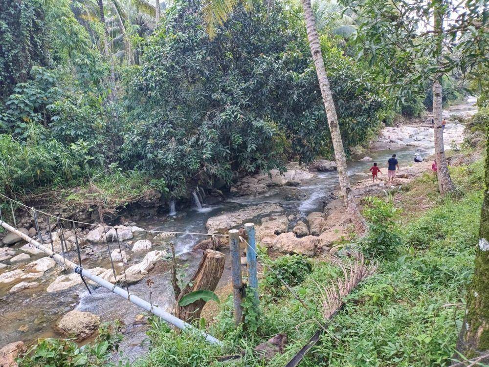 Kondisi lokasi pencarian emas di Tulungagung yang kini sepi. IDN Times/ Bramanta Pamungkas