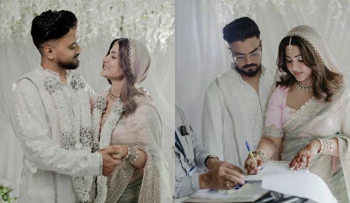 9 Potret Pernikahan Hina Khan dan Rocky Jaiswal Usai 11 Tahun Pacaran