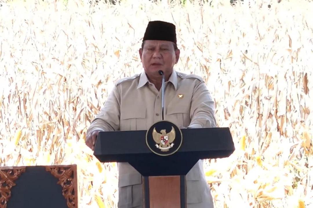 Prabowo: Indonesia Tidak Lagi Impor Jagung pada 2026