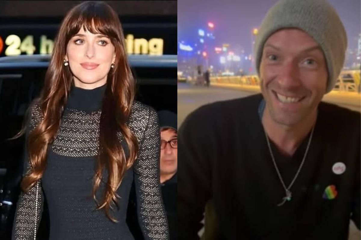 Dakota Johnson dan Chris Martin (instagram.com/dakotajohnson) | (instagram.com/coldplay)